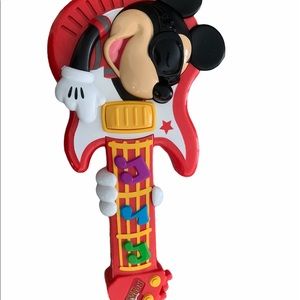 Mickey Mouse rockin guitar!